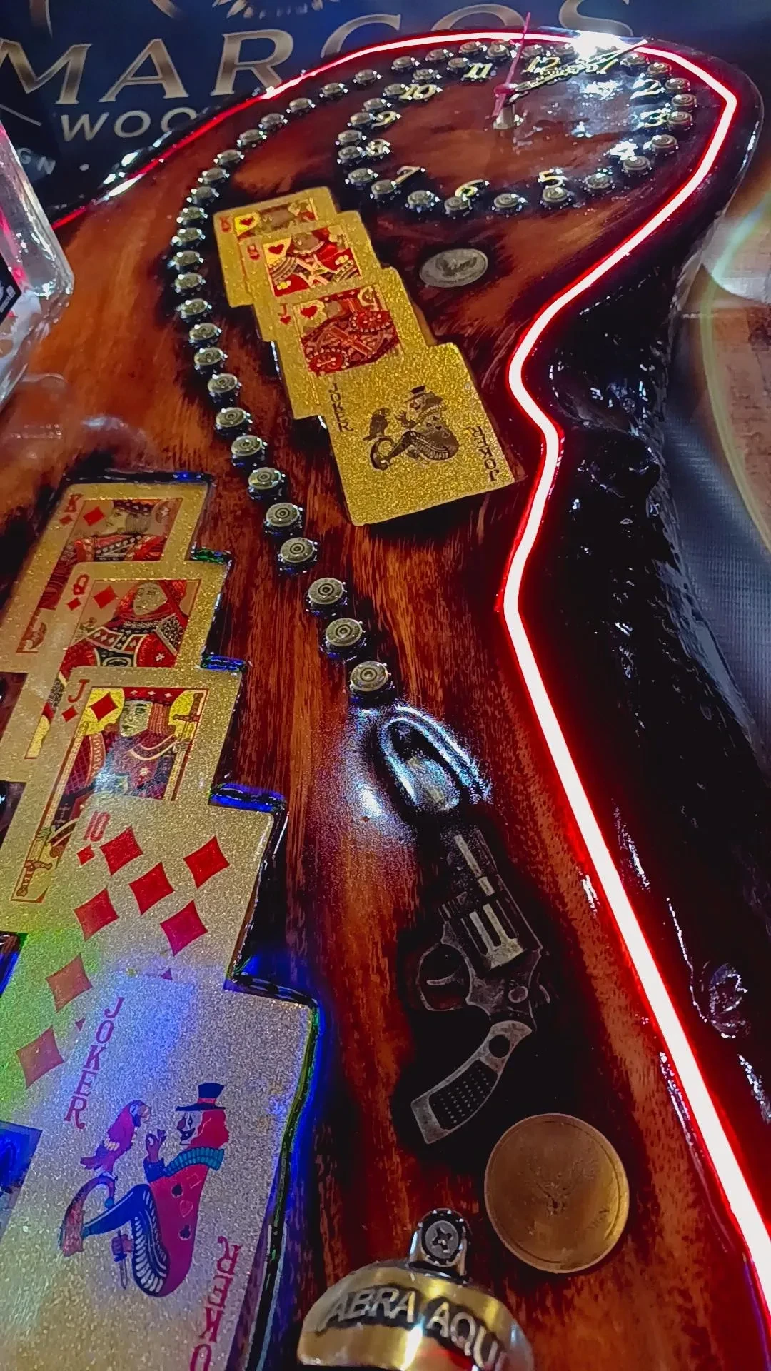 Porta Bebidas com Dosador, Abridor Magnético e Relógio Magnata - 2