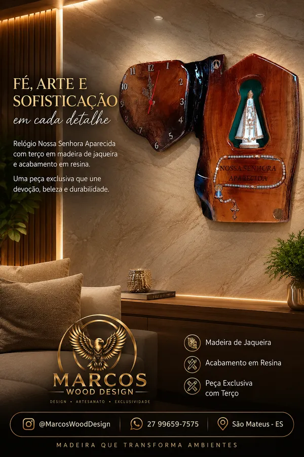 Relógio Nossa Senhora Aparecida