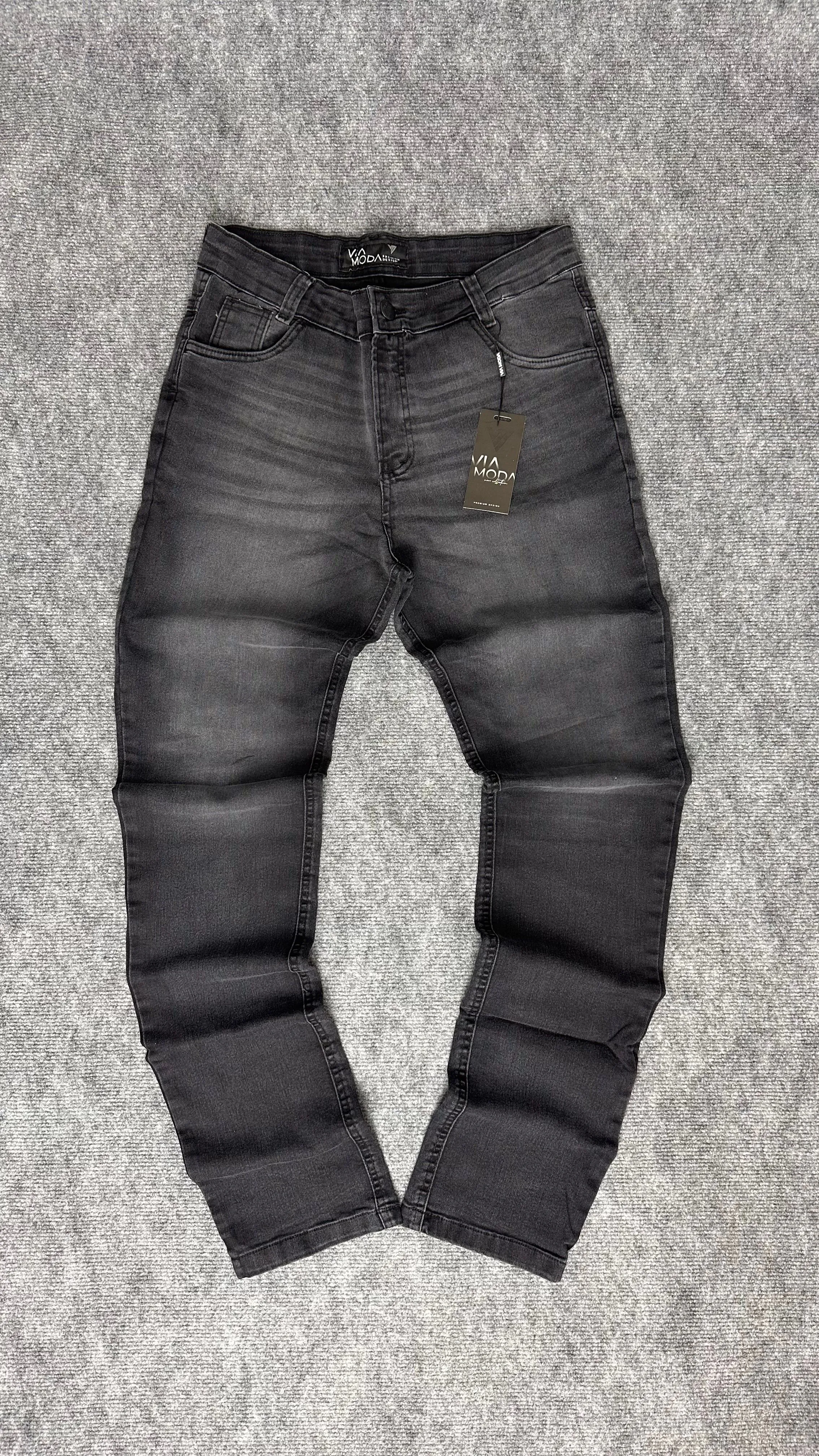 Calça Jeans Via Moda - 1