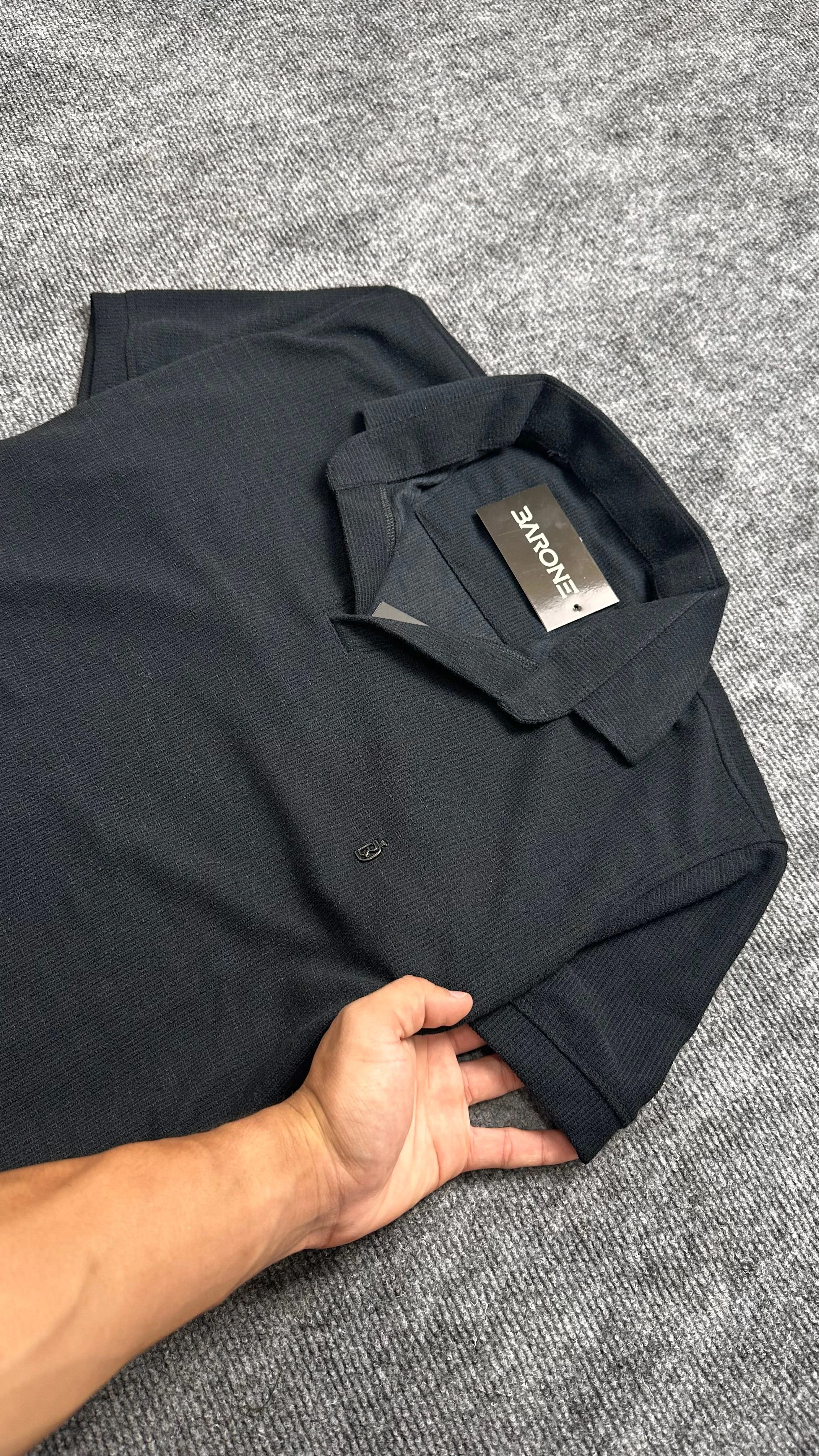Camisa polo texturizada  - 2