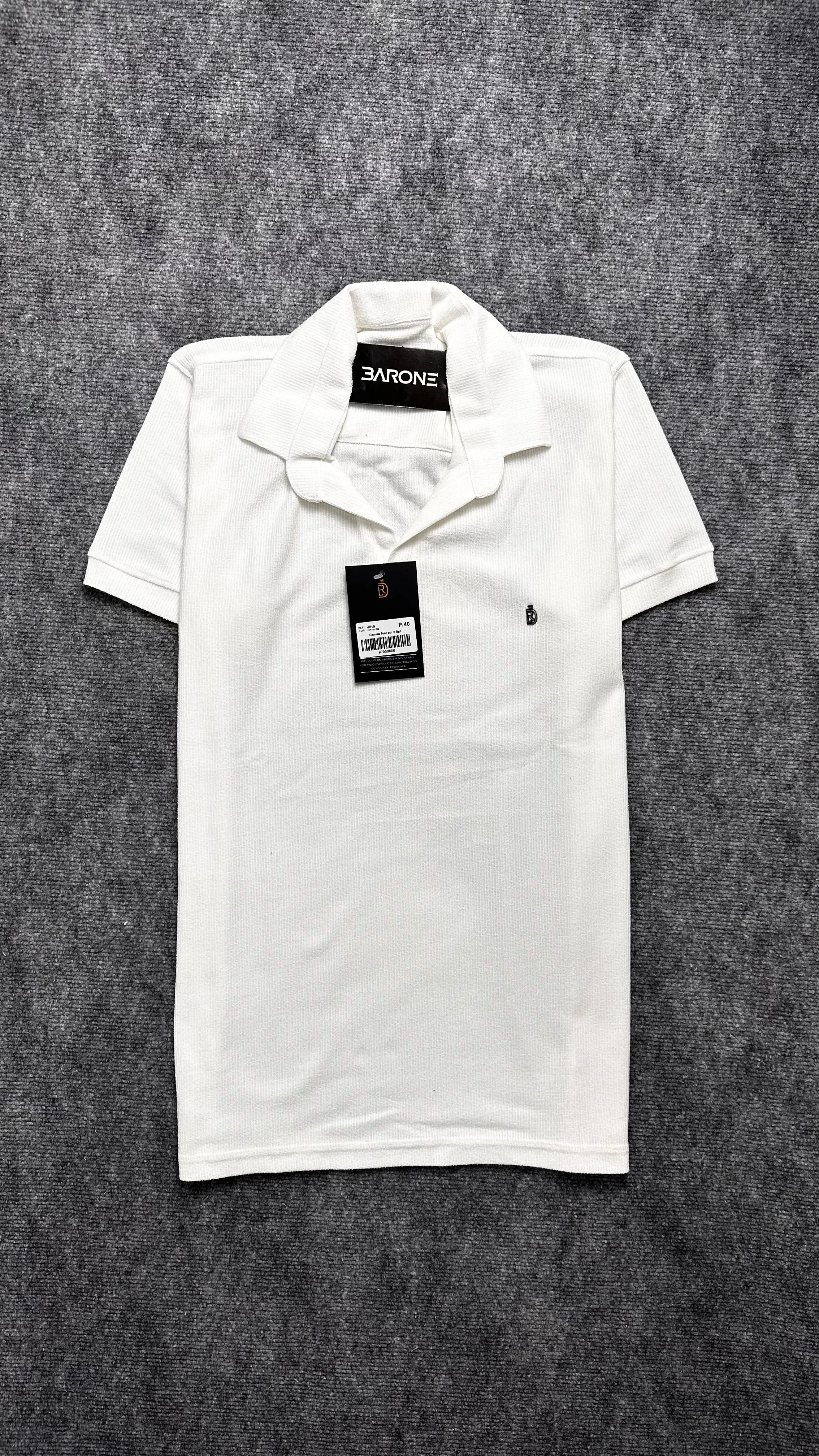 Camisa polo texturizada - 2