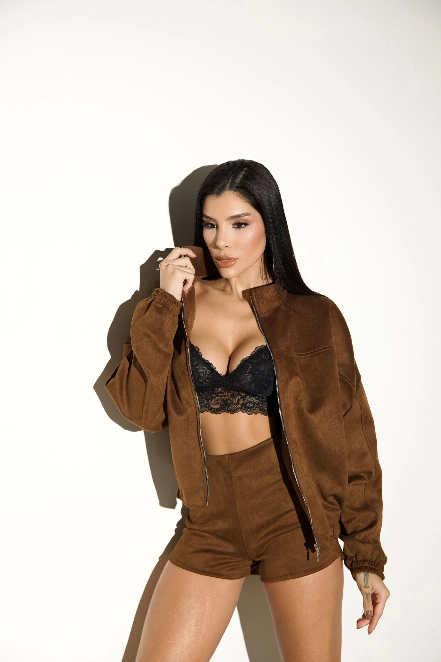 Conjunto Hadassa suede  - 2