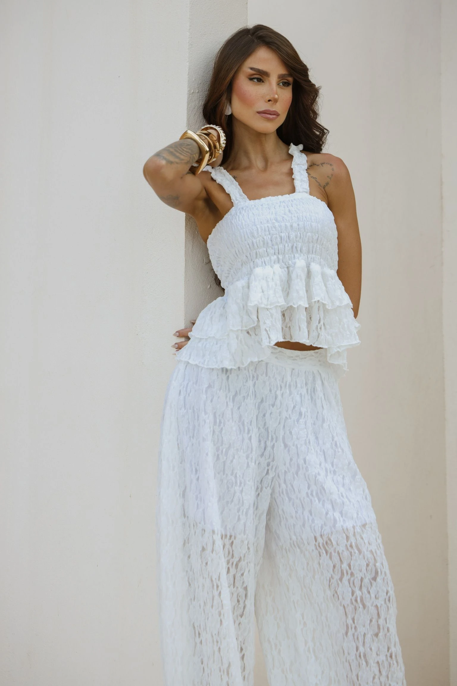 Conjunto Mel renda  - 9