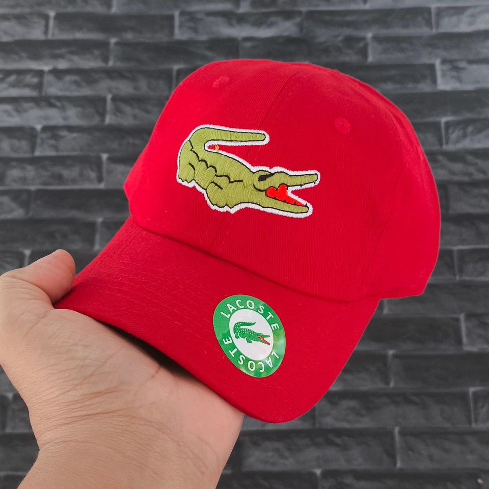 Boné Lacoste - Vermelho  - 1