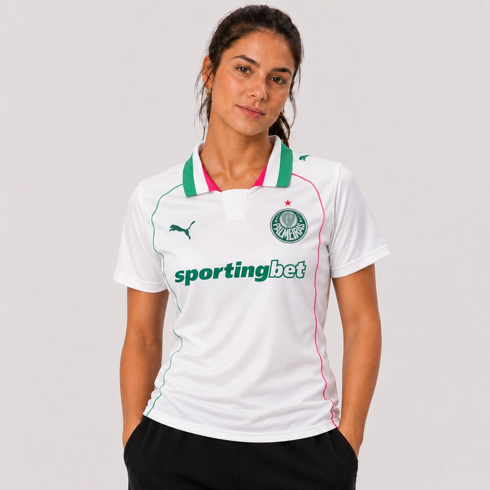 Camisa Palmeiras - Torcedora - 26/27 - imagem 1