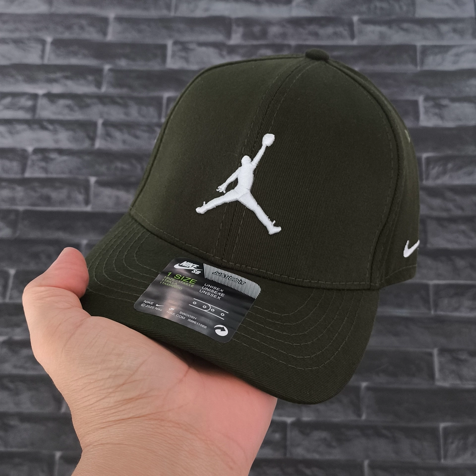 Boné Jordan - Verde Militar - 1