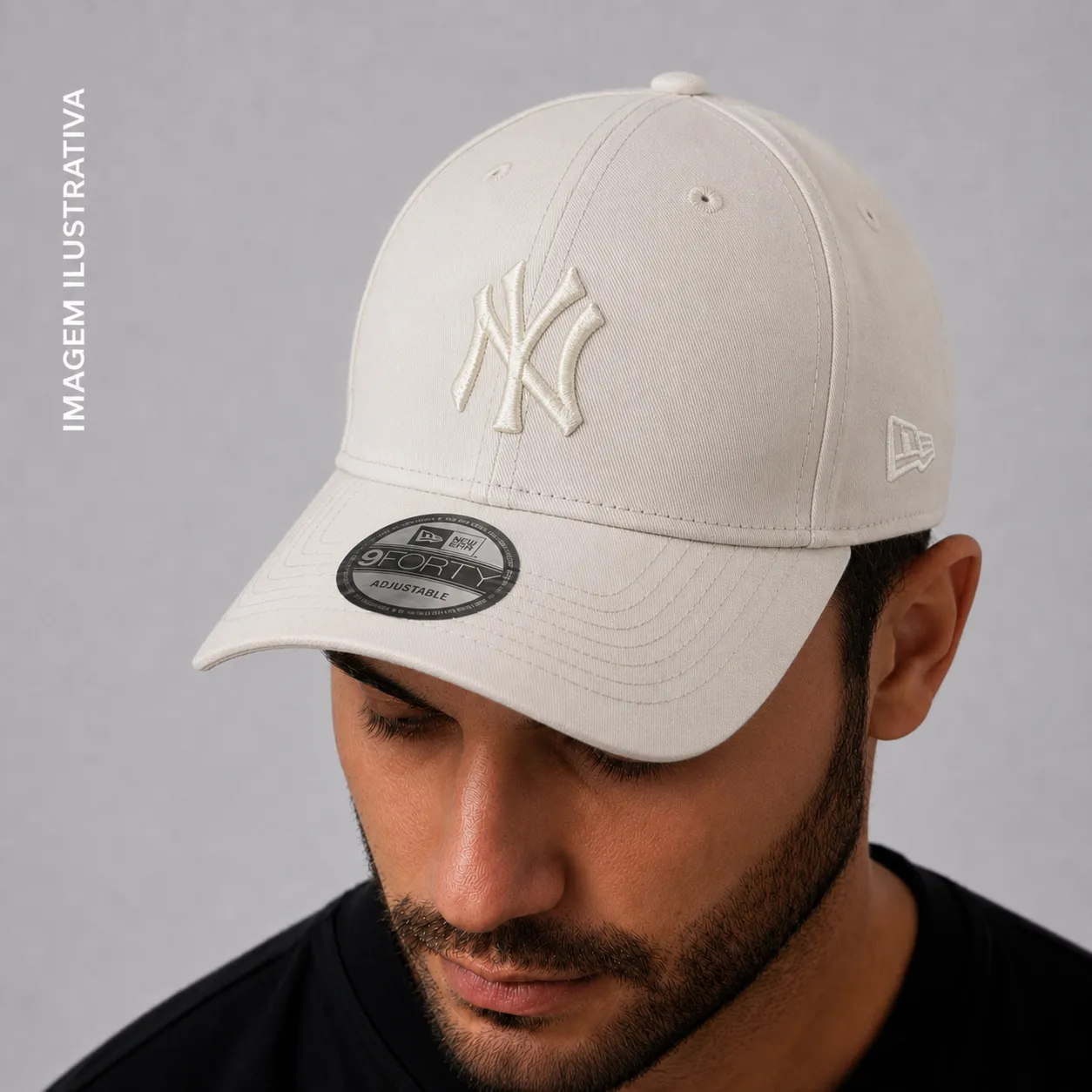 Boné New Era - Branco - 1