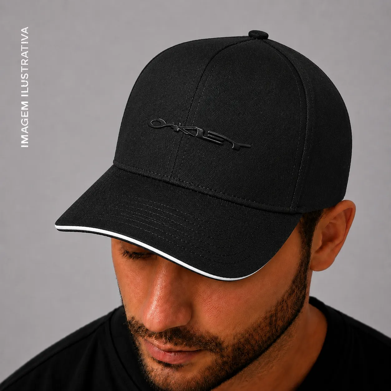 Boné Oakley - Preto - 1