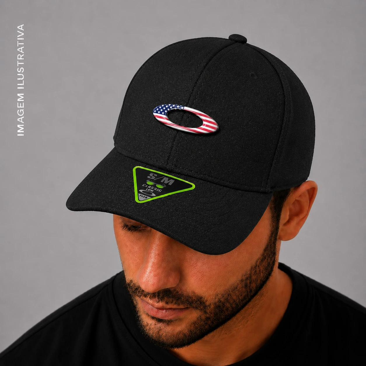 Boné Oakley USA - Preto - 1