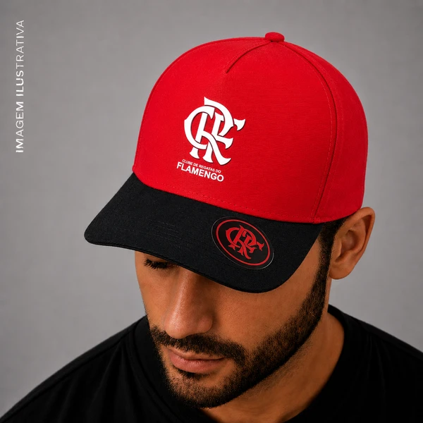Boné Flamengo - Vermelho - imagem 1