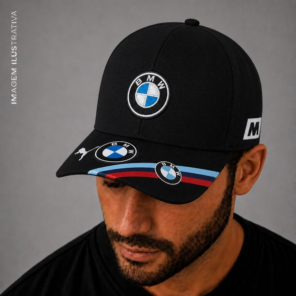 Boné BMW - Preto - imagem 1