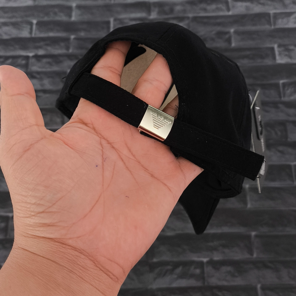Boné Armani - Preto - 2