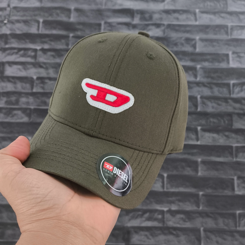 Boné Diesel - Verde Militar - 1