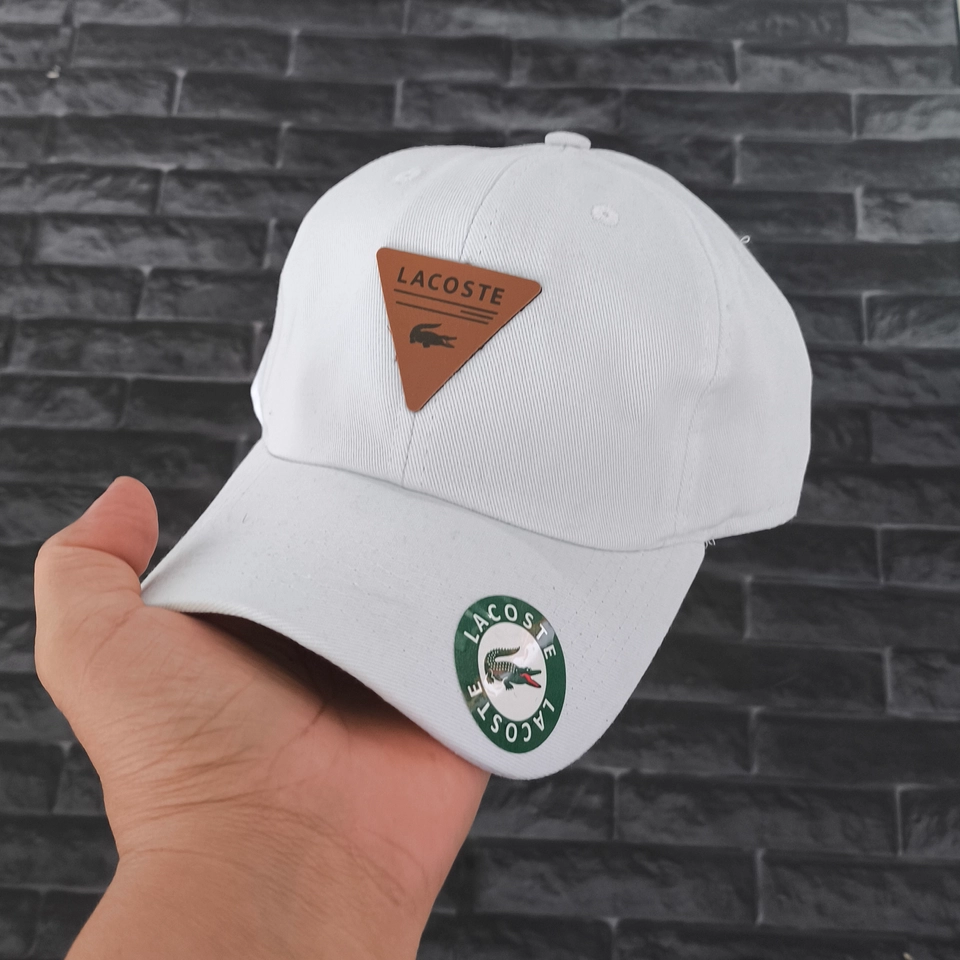 Boné Lacoste - Branco - 1