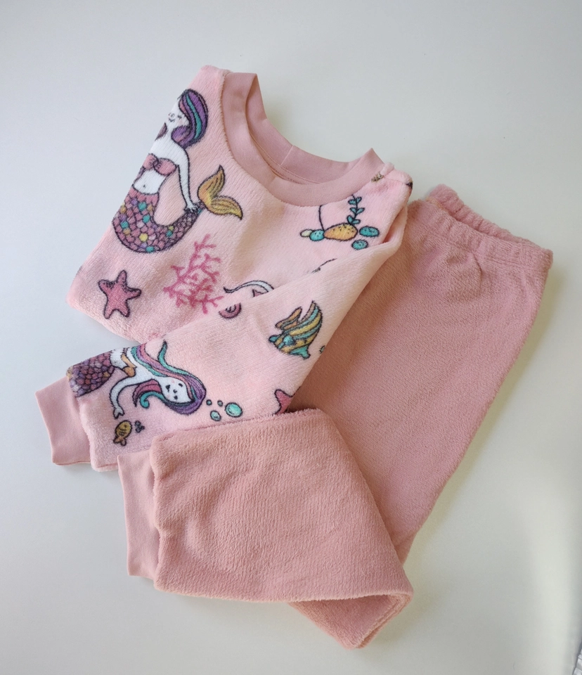 🔥 ÚLTIMAS UNIDADES  Conjunto Fleece Peluciado Sereia  - 1