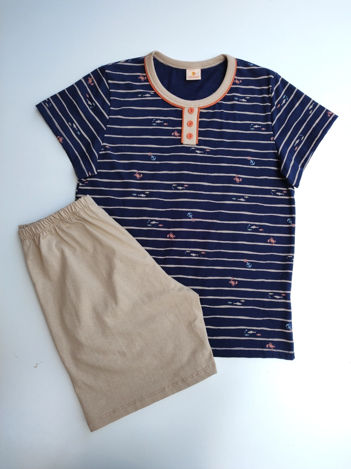 Conjunto Listras Mar - 5
