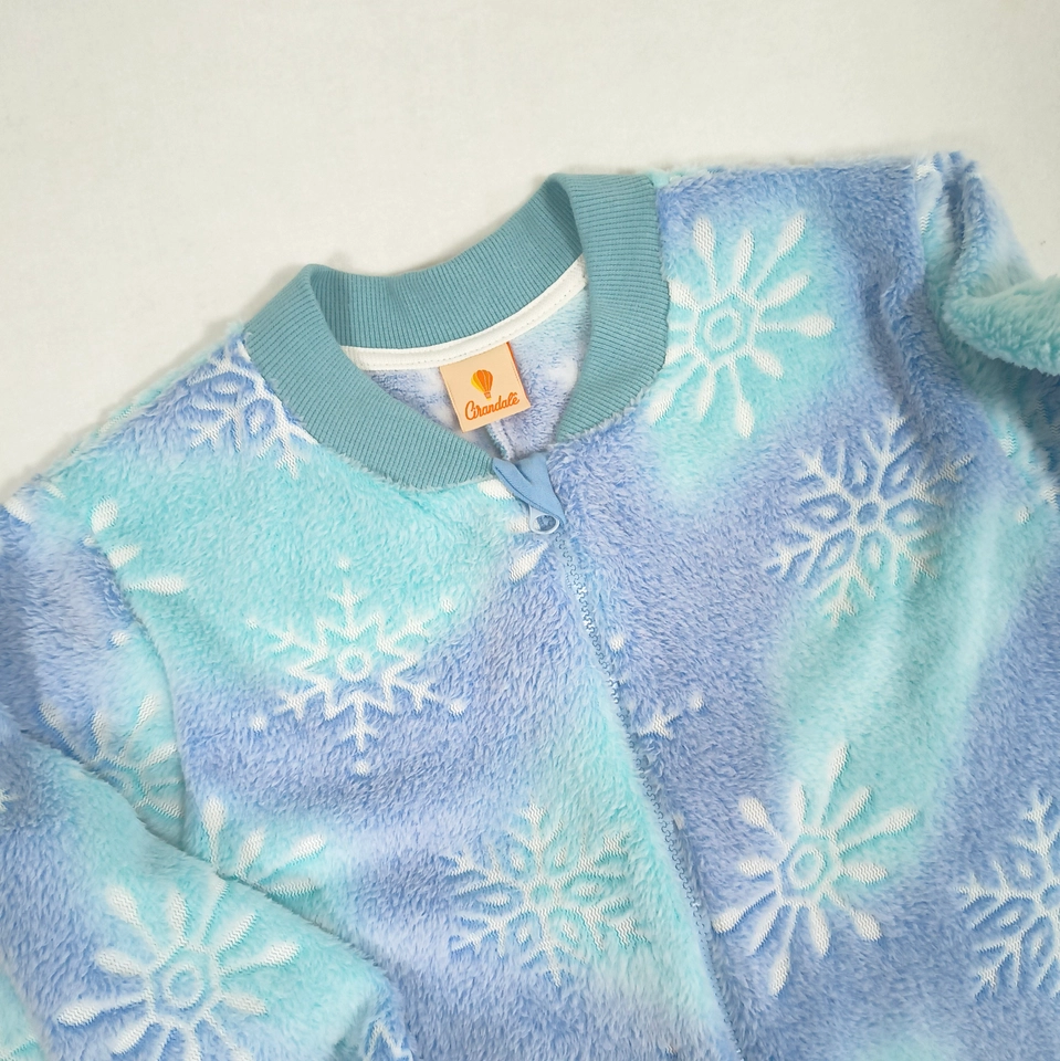 Macacão Fleece Peluciado Premium Brilha no Escuro  - 2