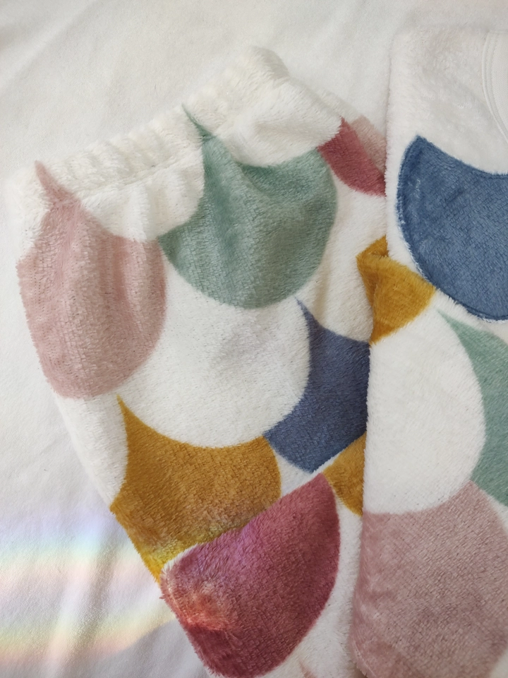 Conjunto Fleece Peluciado Escamas - 4