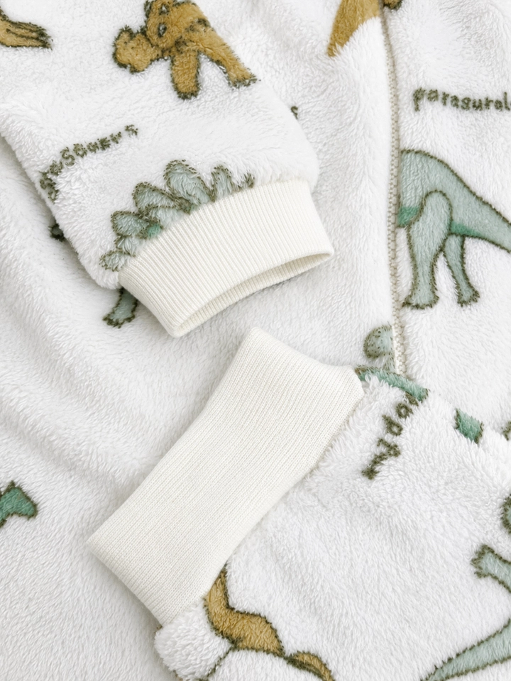 Macacão Fleece Peluciado Premium Mini Dino - 3