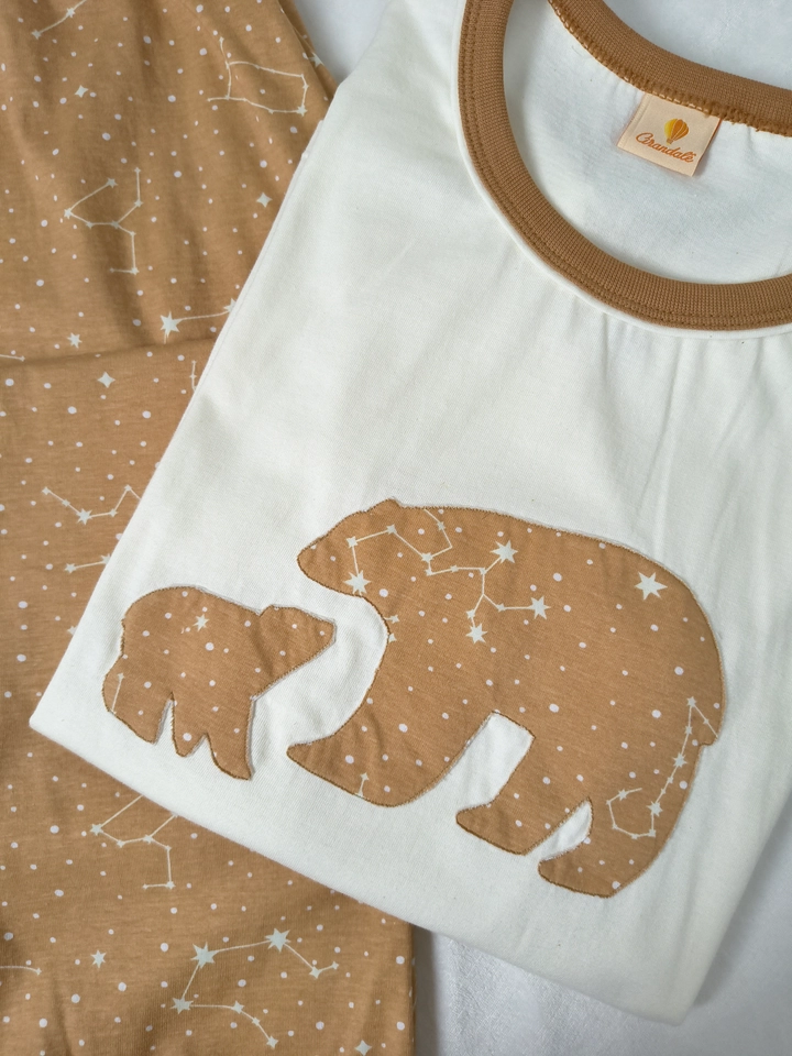 Conjunto Brilha no Escuro Ursa Maior Caramelo  - 2
