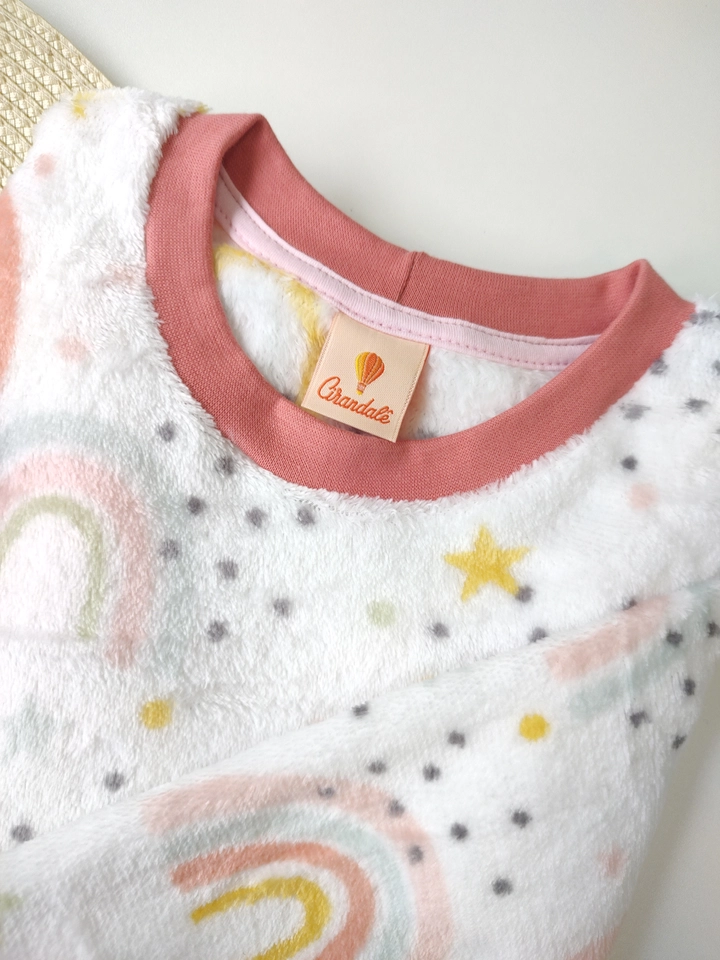 Conjunto Fleece Peluciado Raimbow  - 2