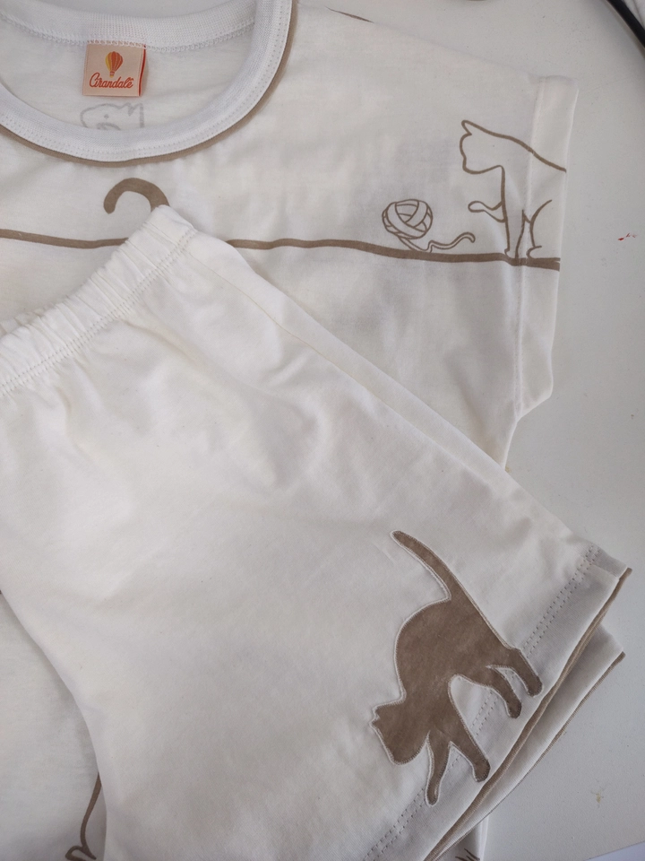 Conjunto Gatinhos Capuccino  - 2
