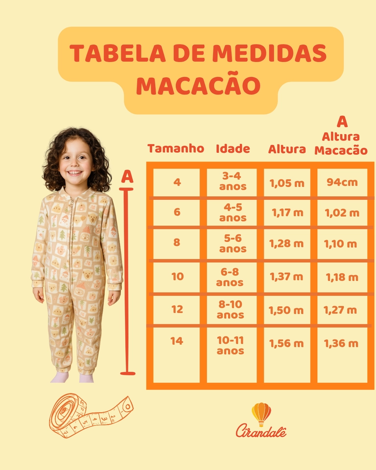 Macacão Molecotton Peluciado Encanto  - 8