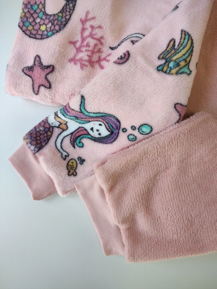 🔥 ÚLTIMAS UNIDADES  Conjunto Fleece Peluciado Sereia  - 3