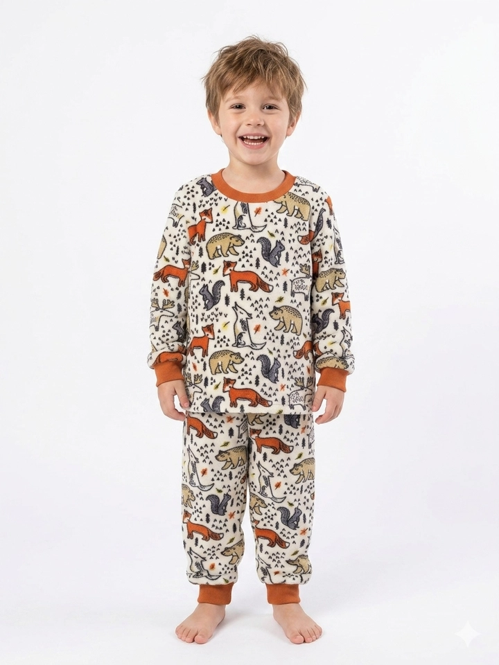 Conjunto Unissex Fleece Peluciado Fauna - 5