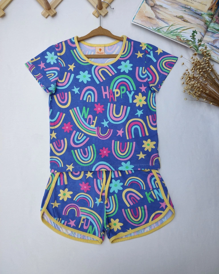 ÚLTIMA UNIDADE  Conjunto Menina Raiwbow