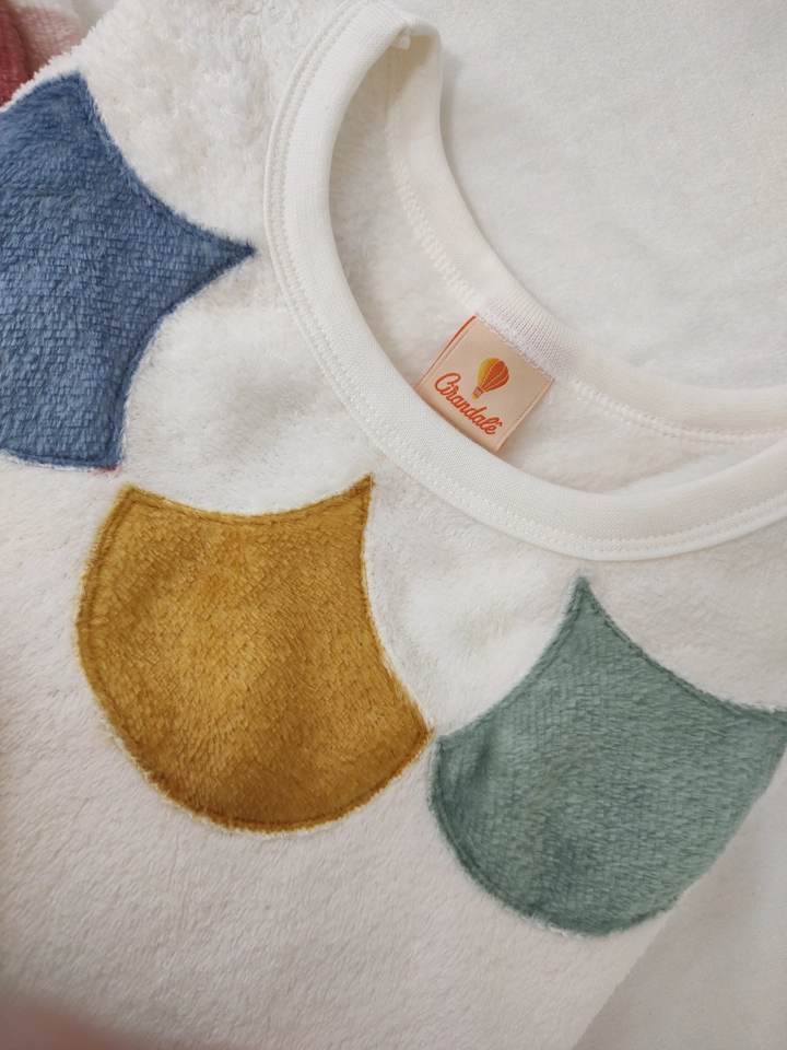 Conjunto Fleece Peluciado Escamas - 2