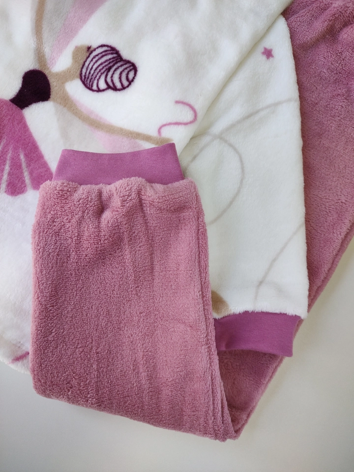 Conjunto Fleece Peluciado Bailarina  - 3