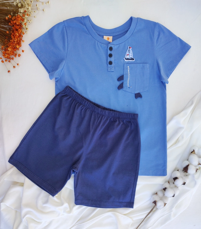 ÚLTIMA UNIDADE Conjunto Homewear Oceano 