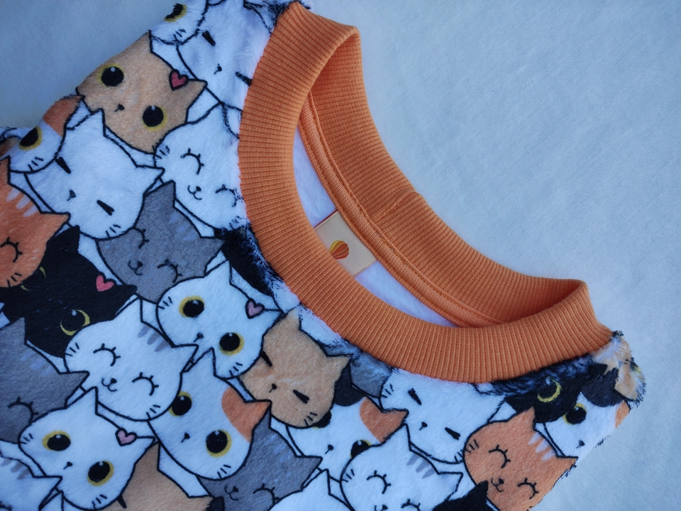 Conjunto Unissex Fleece Peluciado Premium Gatinhos - 2