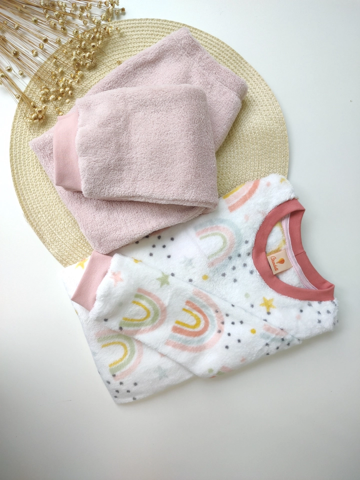 Conjunto Fleece Peluciado Raimbow  - 1