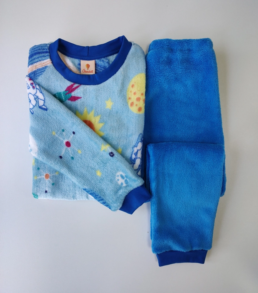 🔥ÚLTIMAS UNIDADES  Conjunto Fleece Peluciado Astronauta  - 1