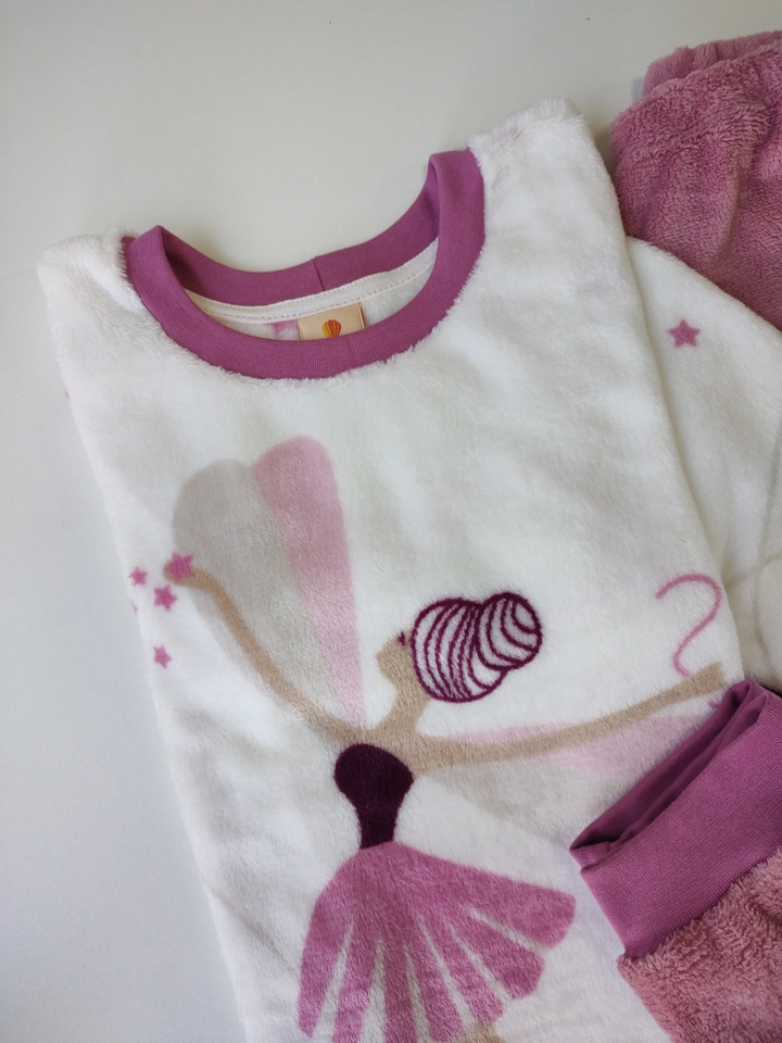 Conjunto Fleece Peluciado Bailarina  - 2