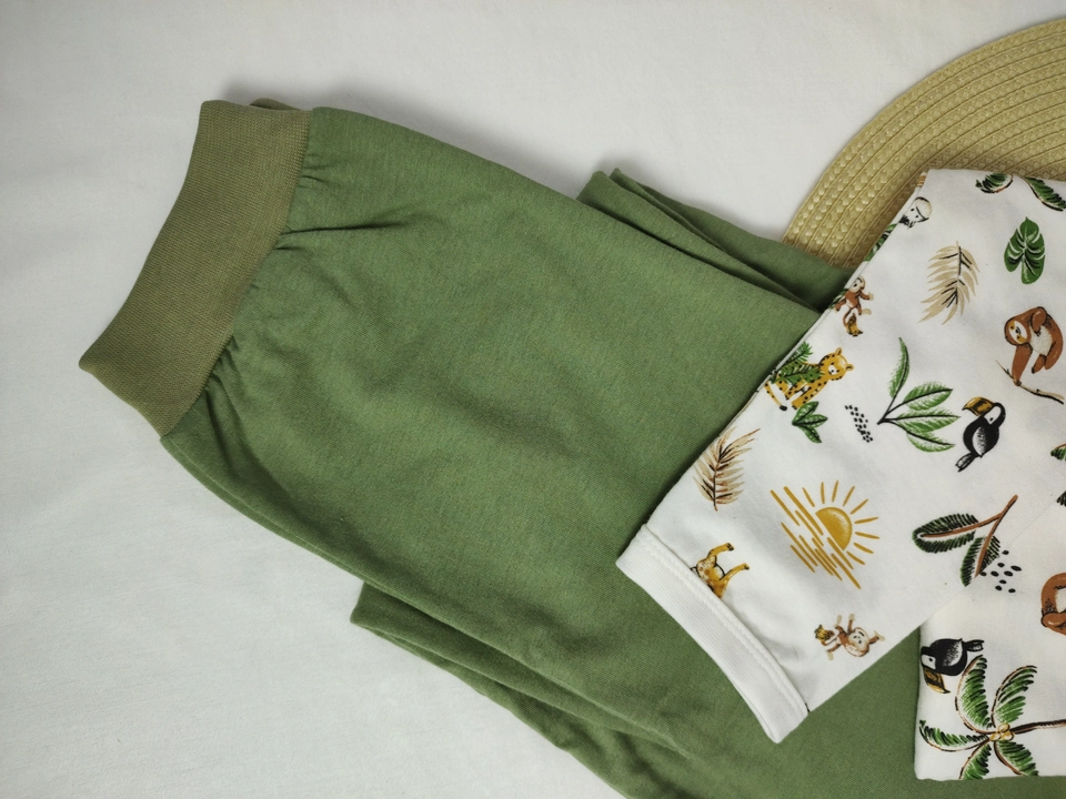 Conjunto Homewear Unissex Fauna Verde - 5