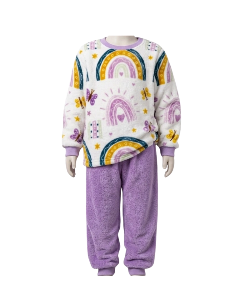 Conjunto Fleece Peluciado Borboleta  - 2