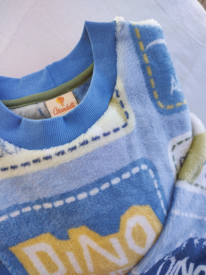 Conjunto Fleece Peluciado Dino & Sauros - 2