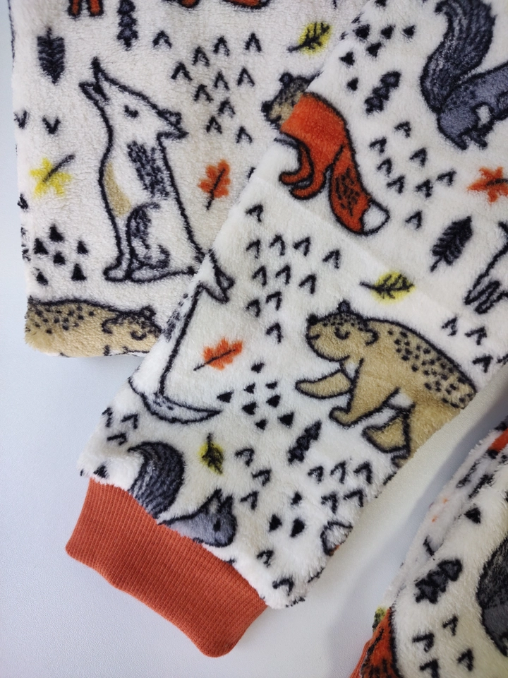 Conjunto Unissex Fleece Peluciado Fauna - 3