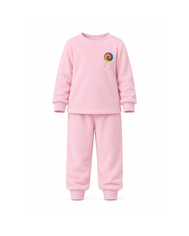 🔥ÚLTIMA UNIDADE Conjunto Fleece Peluciado Candy