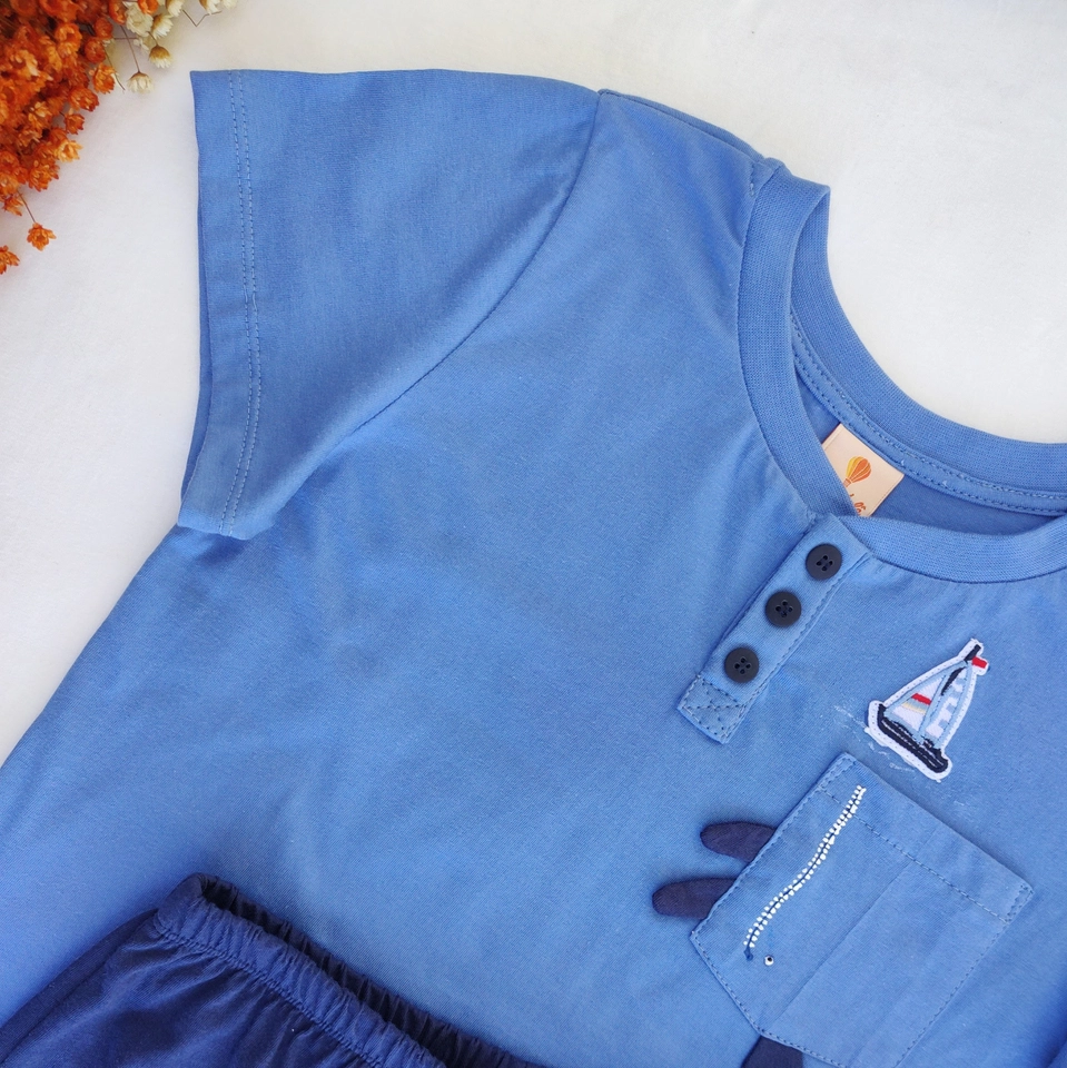 ÚLTIMA UNIDADE Conjunto Homewear Oceano  - 3