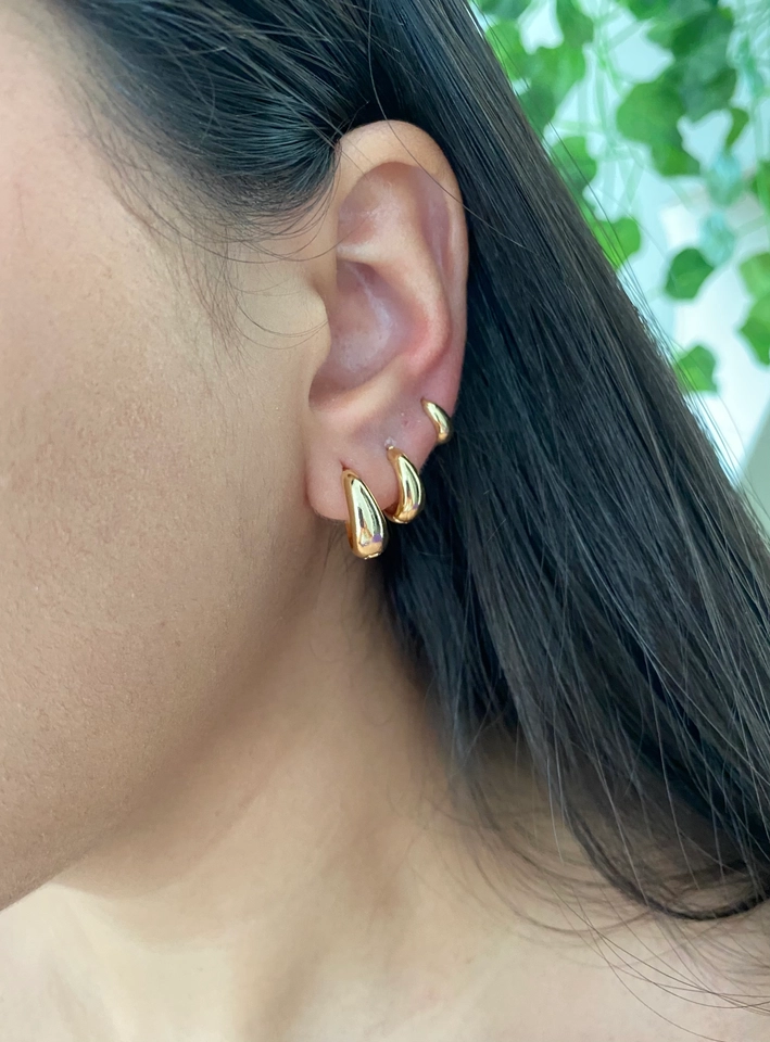 Trio Argola Oval Liso (vendidas separadamente) - 3