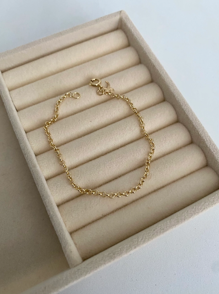 Pulseira Elo Português Fino - 2