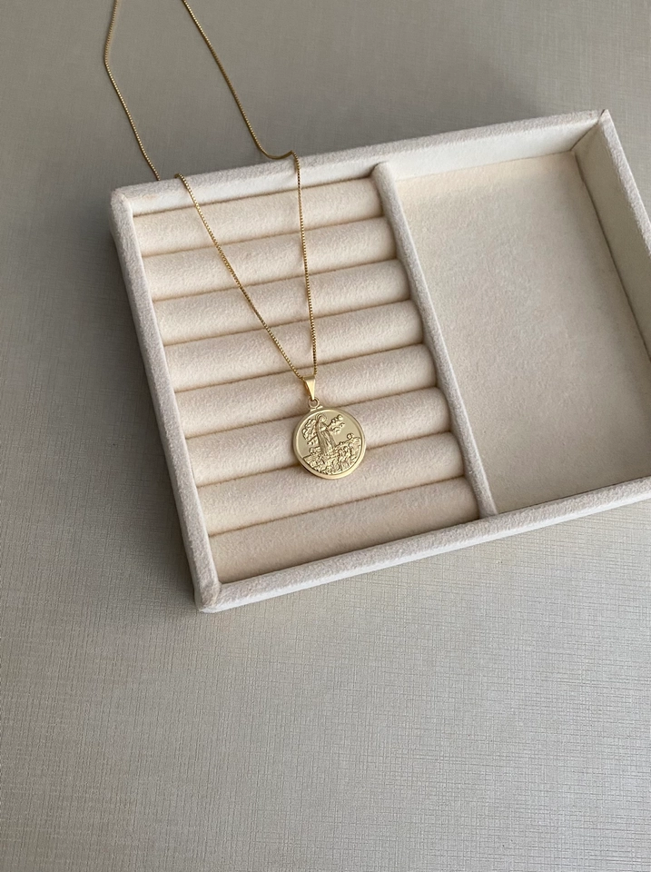Colar Medalha Nossa Senhora de Fátima