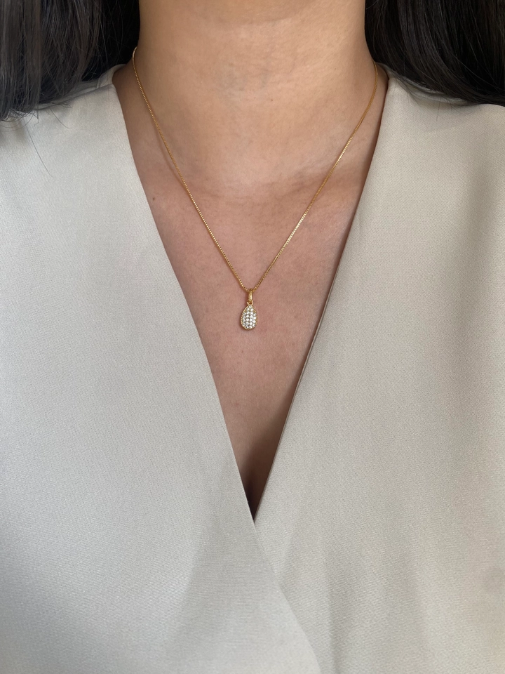 Conjunto Gota Cravejada P - 6