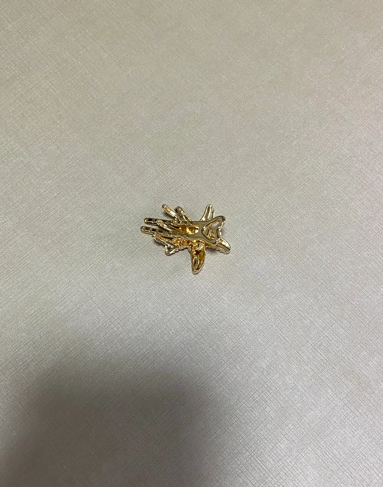 Bico de Pato P Estrela com Pérolas - 3