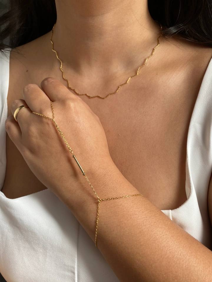 Hand Chain Palito - 4