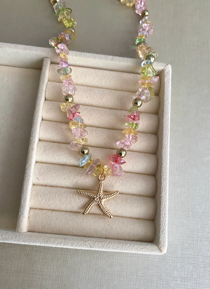 Colar Cascalho com Estrela do Mar (Biju Fina) - 2